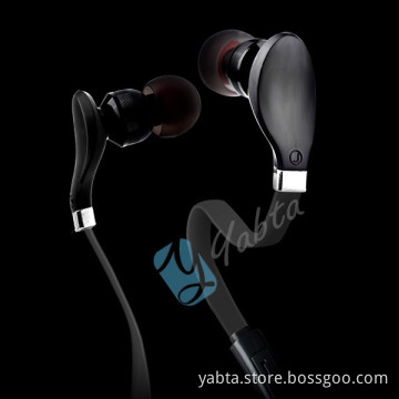Yabta Noodle Wired Leaf Shaped Earphone, In-Ear Earphone For Mobile Phone